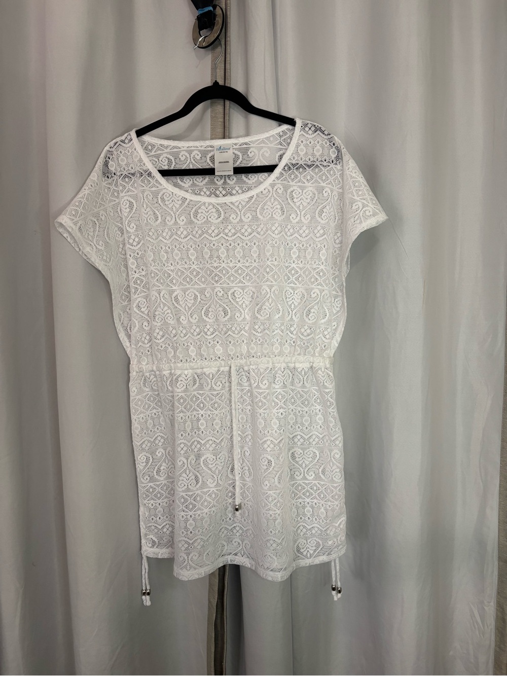 Catalina White Lace Swimwear cover up